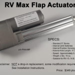 RV Max Flap Actuator (Formerly RV-10/-14 Actuator)